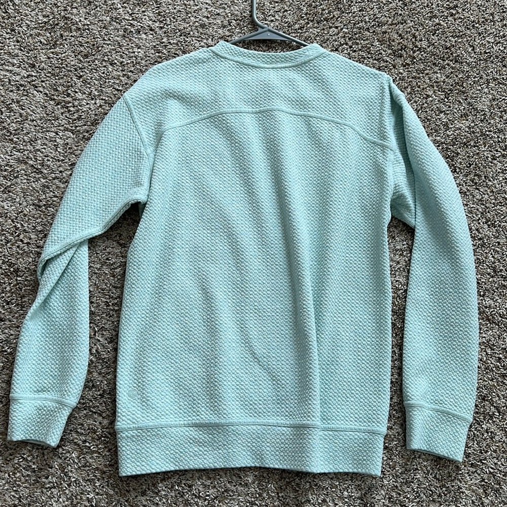 Lululemon Light Green Textured Pullover, Medium, … - image 4